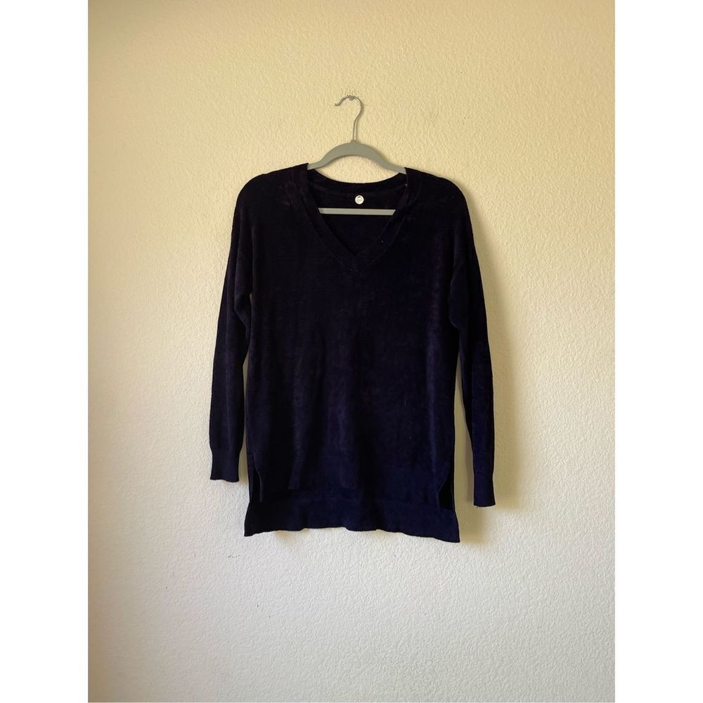 Margaret O’Leary Chenille soft v neck sweater size xs